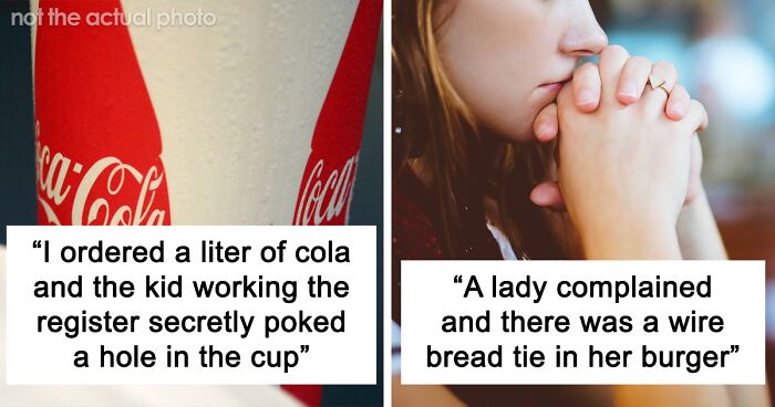 30 Funny, Petty, And Rude Things People Have Seen Done To Customers' Orders At Restaurants