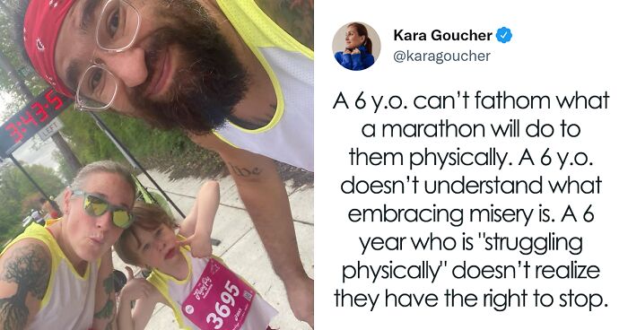 Folks Outraged At Family Who Had Their 6-Year-Old Son Run A 26-Mile Marathon Together With Them