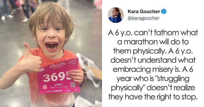 YouTuber Family Receives Backlash After Having Their 6-Year-Old Son Run A 26-Mile Marathon With Them