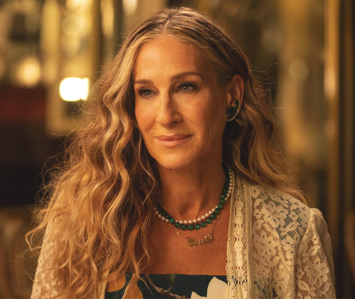 Carrie Bradshaw in the jewelry