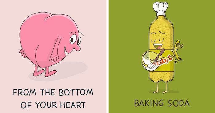 60 Fun And Uplifting Illustrations Of Popular Idioms By Keren Rosen