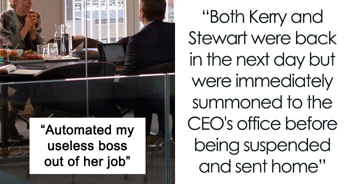 Boss Encourages Employees To Automate Work So She Can Take The Credit, Regrets It When All Her Tasks Are Automated And She's Not Needed Anymore