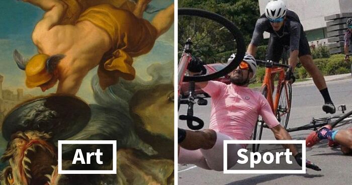 60 Funny Comparisons Of Art And Sports Moments Done By 