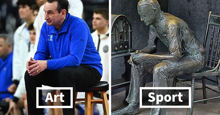 60 Funny Art And Sport Comparisons Done By 