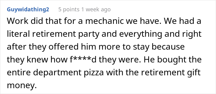 Retired Man Spent 30 Years At The Same Company, Was Asked To Come Back One Year Later Because They Realized How Important He Was