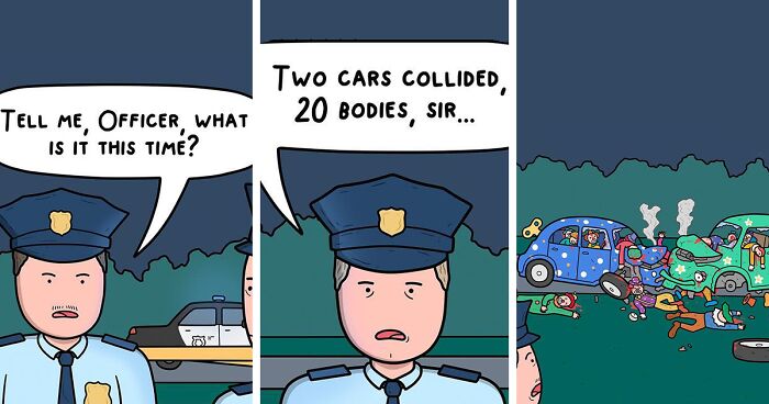 This Artist Makes Dark Humor Comics With Surprising Endings (29 New Pics)