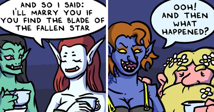 In My Comics, I Tried To Turn Dwarves Into Interesting Characters (17 Pics)