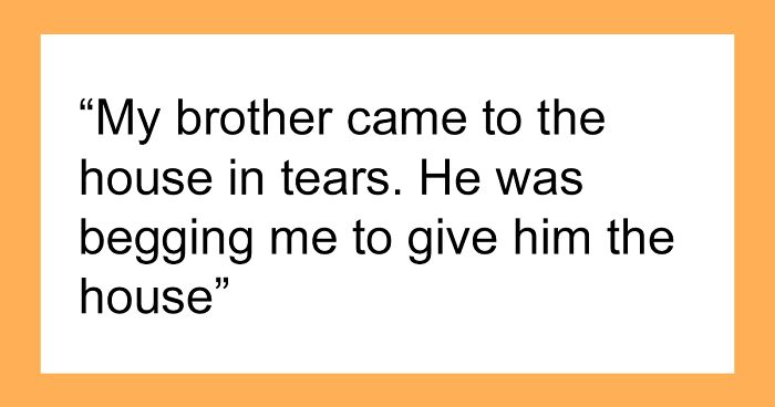 Family Demands Woman Give Up Her Inherited House To Her Brother 