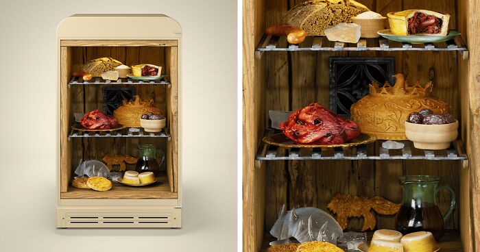 Designers Imagined What Fridges From 6 Popular TV Shows Would Look Like