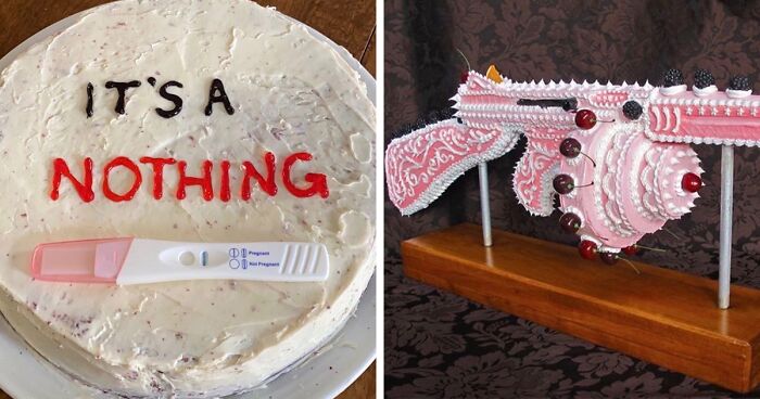 There's A Twitter Page Dedicated To 'Cakes With Threatening Auras' And Here's 49 Of The Best Ones (New Pics)