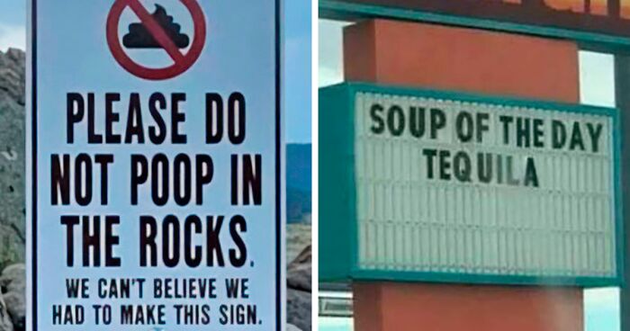 This Facebook Group Is Dedicated To Funny Signs, And Here Are 95 Of The Best Ones