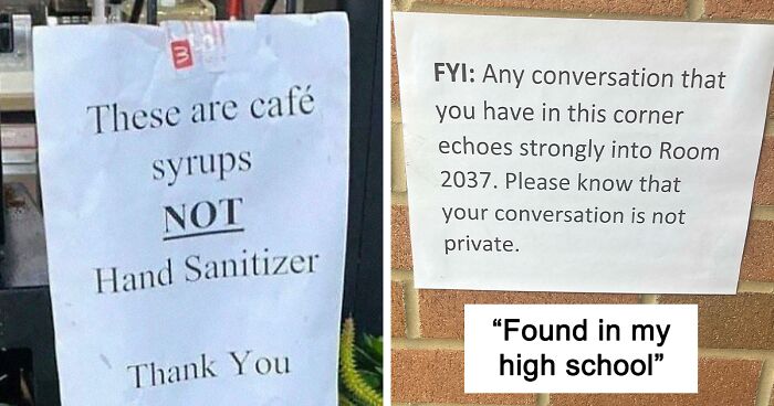 89 Times People Came Across A Confusing Sign That Made Them Wonder What The Hell Happened There