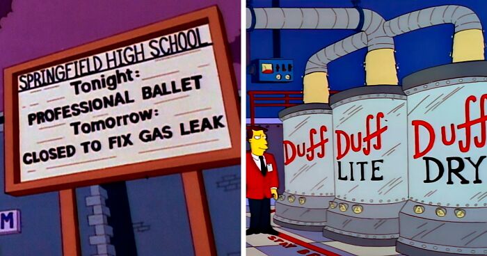 53 Clever And Funny Sight-Gags You May Have Missed In The Simpsons, As Shared On This Twitter Thread