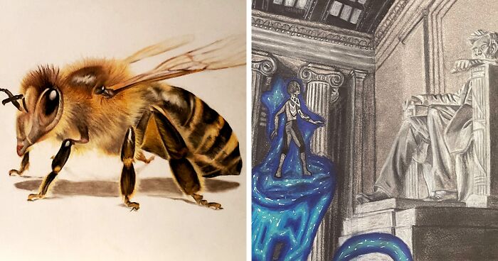 The Best Artwork Done On Paper: 74 Photos By Bored Panda's Community