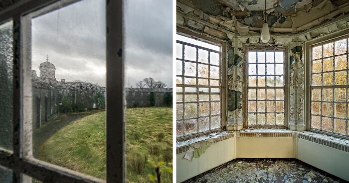 I Explored Abandoned Asylums And Mental Hospitals In Europe To Capture What The Patients Would Have Seen Through Their Windows (40 Pics)