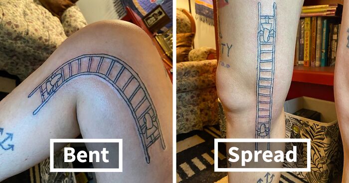 108 Insanely Creative Tattoos That Transform When The Person's Body Moves (New Pics)