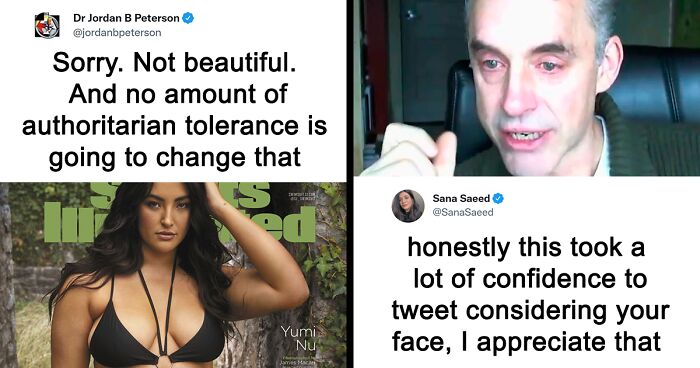 People Online Made Jordan Peterson Quit Twitter As They Blasted Him For Calling A Plus-Size Swimsuit Cover Model “Not Beautiful”