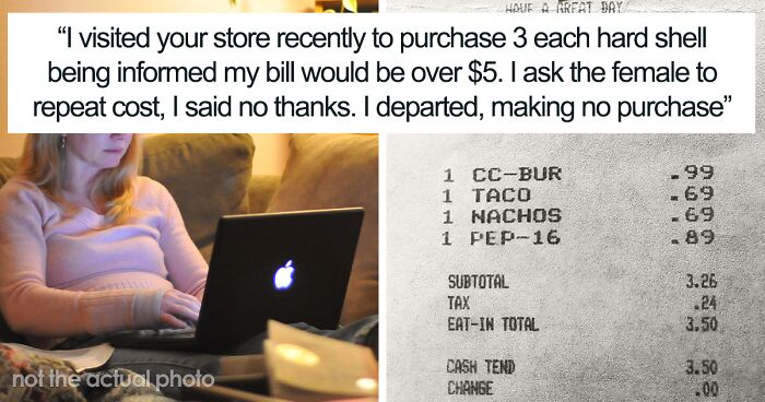 Deranged “Karen” Disappointed That Taco Prices Rose Since 1980s, Mails A Complaint Letter To This Restaurant