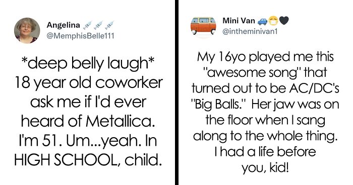 People On Twitter Share 24 Various Stories Of Their Children Coming Across The Old Music Hits