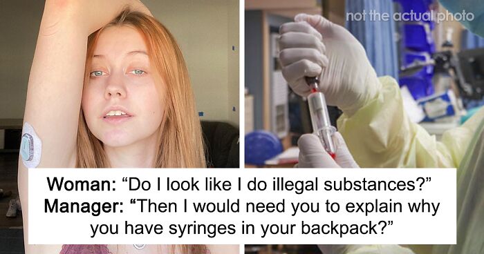 People Are Baffled By This Manager Who Wanted To Call The Police After Finding A Syringe In This Woman’s Bag And Not Believing It Was For Insulin