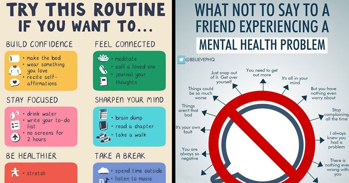 Ways To Manage Your Anxiety And 34 Other Mental Health Charts Everyone Could Benefit From