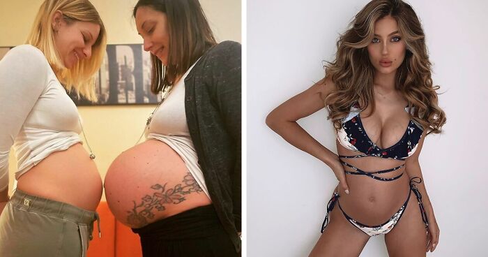 30 Mothers Are Sharing Realistic Pictures Of Baby Bumps And Pregnant Bodies To Fight Toxic Standards