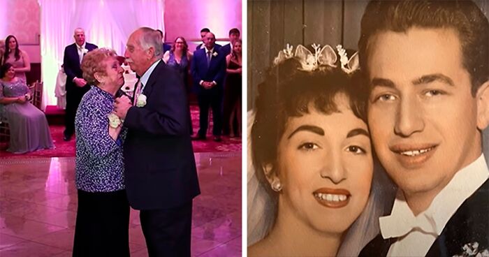 65 Years After Getting Married, These Grandparents Finally Got To Have Their First Dance At Grandson’s Wedding