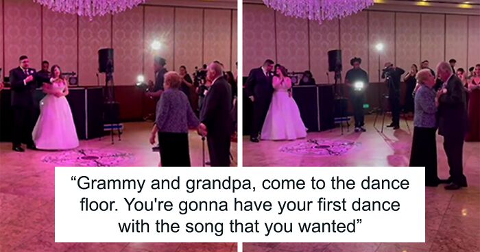 Heartwarming Moment Caught At Wedding As Newlyweds Gift Their Grandparents The First Dance They Never Had, 65 Years After Marriage