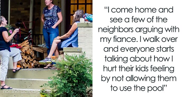 Entitled Parents Think This Neighbor Should Allow Their Kids To Use His Pool Even After They Damaged It, The Guy Doesn’t Think So