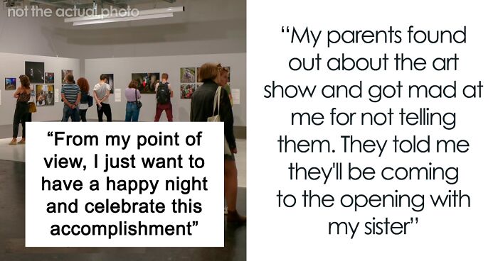 Woman Doesn't Want Autistic Sister At 'Prestigious' Art Show, Wonders If She's A Jerk Because Of It