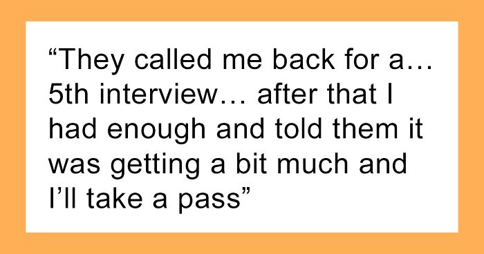 “What Happened During An Interview That Made You Realize You Wouldn’t Take The Job No Matter How Much They Offered You?” (60 Answers)