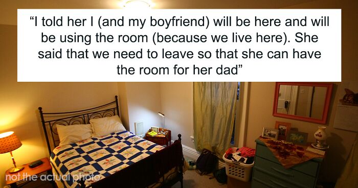 21 Y.O. Woman Gets Called Out For Refusing To Give Up Her Room Because Her Roommate’s Dad Needed A Place To Sleep