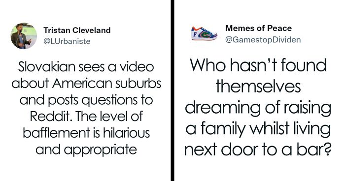 “Are You Always Stuck Inside?”: Slovak Starts An Engaging Online Thread Asking Americans About Life In The Suburbs