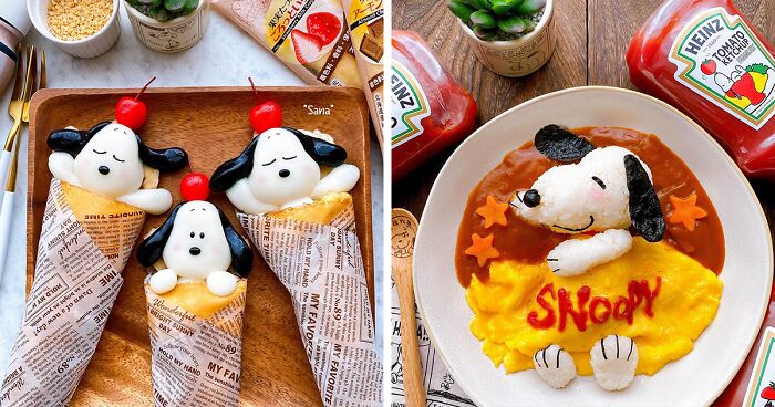 This Woman Is Going Viral For Her Snoopy-Inspired Dishes (40 Pics)