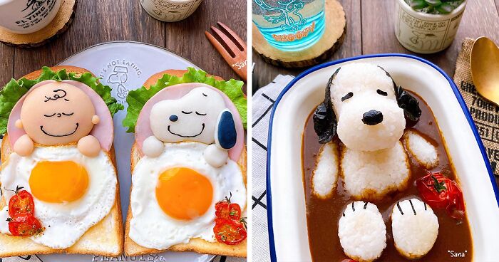 40 Times This Woman Turned Meals Into Scenes From 