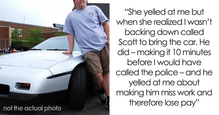 Step-Dad Takes A Car Which Was Gifted To His Step-Son By His Biological Dad, Gets Threatened With Police Report In Response