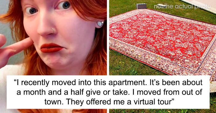 Woman Moves From Out Of Town Only To Find Out Her Flat's Carpet Is 