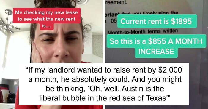 This Woman Was Surprised To Read Her Renewed Lease Showing Her Rent Increased By $855, But She Explained That It Is Legal In Her State