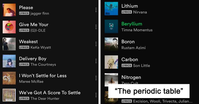 40 Times Witty Folks Created Funny And Weird Spotify Playlists, As Shared By This Online Group