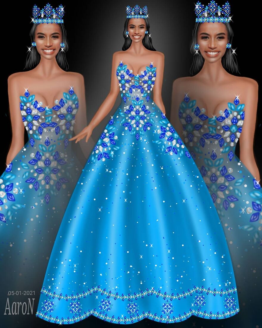 Artist Created Gowns Taking Inspiration From Different Sources To Amaze Every Pageants Lover ( 33 Pics )