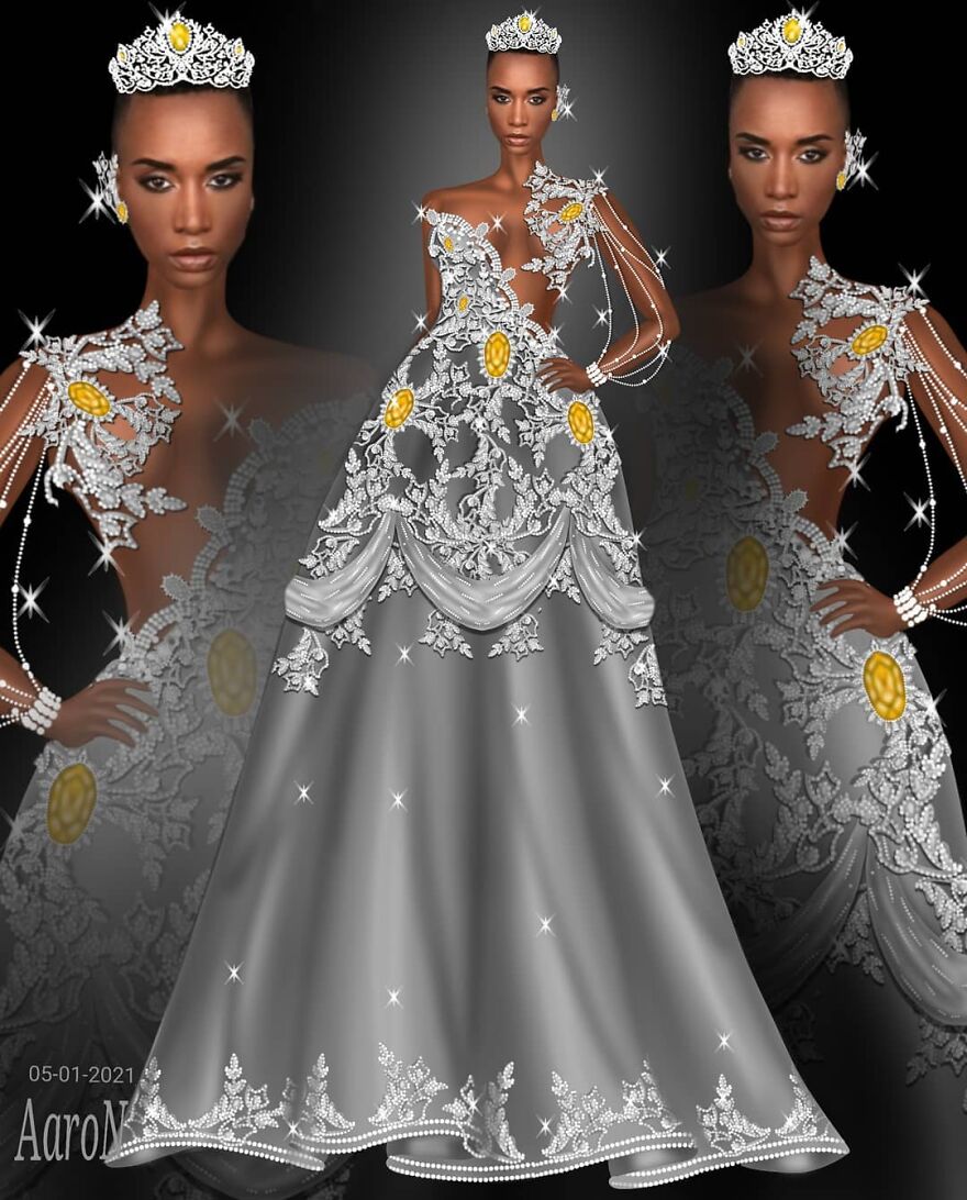 Artist Created Gowns Taking Inspiration From Different Sources To Amaze Every Pageants Lover ( 33 Pics )