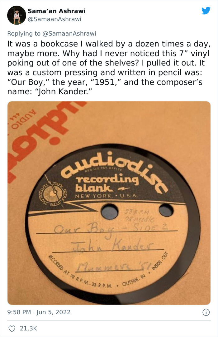 Man Uncovers ‘Cabaret’ Composer’s Relationship With His Grandpa After Finding Vinyl Dedicated To Him