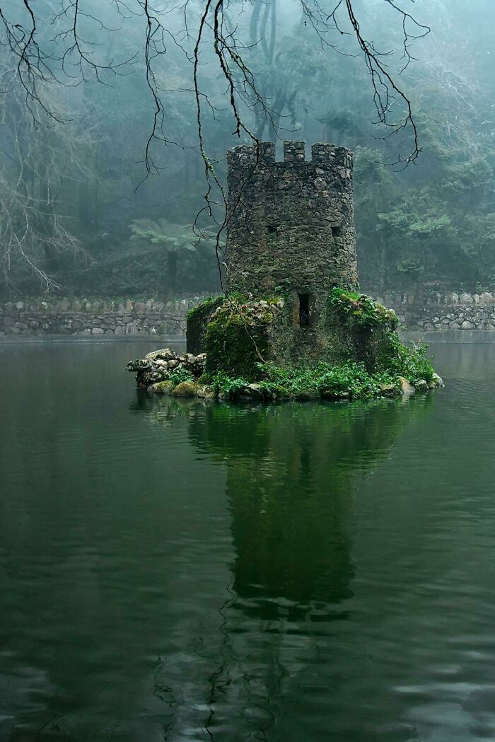 The Wizard's Tower In The Lake