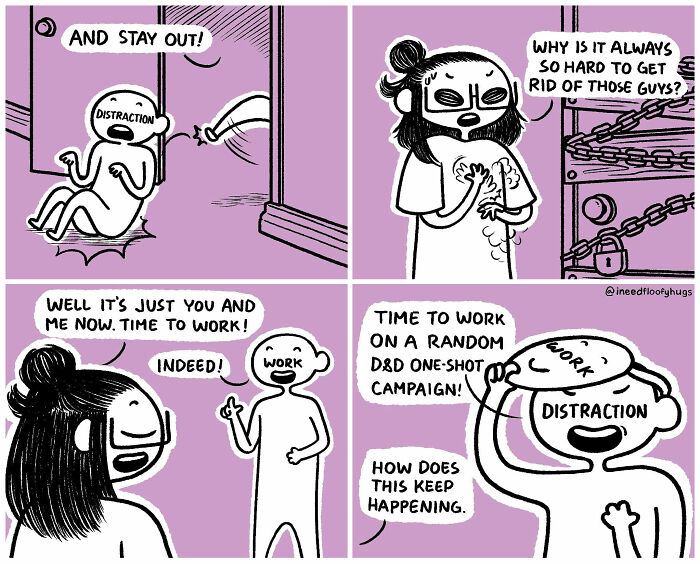 30 Funny And Relatable Comics By “I Need Floofy Hugs” | Bored Panda