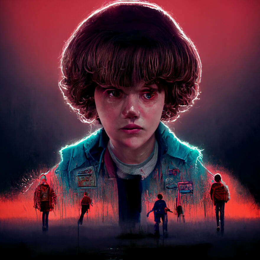 I Used AI To Create 15 Images Of The Hit Series Stranger Things