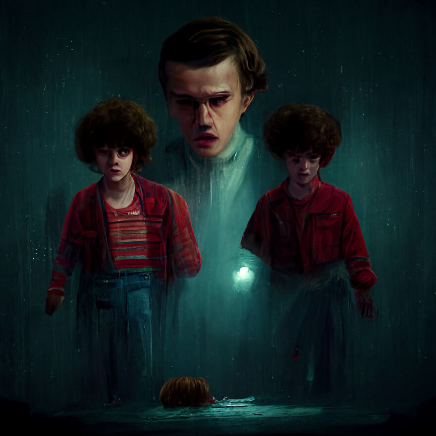 I Used AI To Create 15 Images Of The Hit Series Stranger Things | Bored ...