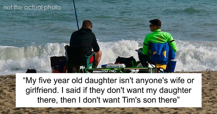 Friends Oppose This Dad's Wish To Take His Daughter On Their Traditional Fishing Trip