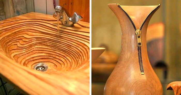 58 Times Woodworking Enthusiasts Bent Wood As They Pleased And Carved Out Something Spectacular