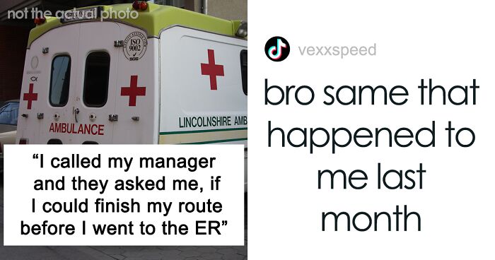 Amazon Driver Says Manager Asked Him To Finish His Route Before Heading To The ER, Goes Viral With 177K Views