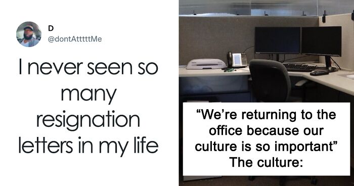 New Boss Wants People Back In The Office 5 Days A Week, Gets Resignation Letters Instead